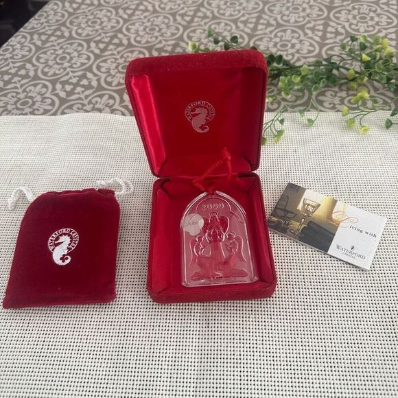 Waterford Crystal ANGELS Ornament 2000 Y2k The Nativity Collection Vintage - Picture 1 of 6